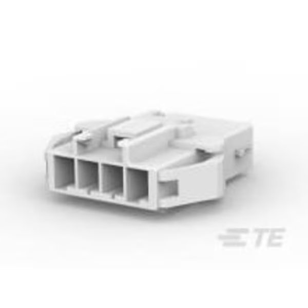 POWER D/LOCK CAP HSG 4P NAT(GWT), Te Connectivity, Mfr#: 5-316502-1
